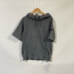 Air Jordan short sleeve hoodie sweatshirt